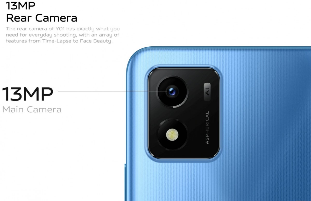 Vivo Y01 เปิดตัวอย่างเป็นทางการมาพร้อม Helio P35 หน้าจอ 6.51 นิ้วและแบตเตอรี่ 5,000 มิลลิแอมป์